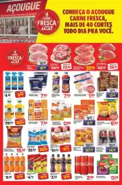 Tabloide Fort Atacadista Página 3: Filé de Tilápia Lar €29,90, Empanado de Frango Steak Lar €0,99