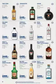 Metro akciós újság Oldal 14: MERCY'S KRÉMLIKŐR €2.449,00, UNICUM €1.449,00
