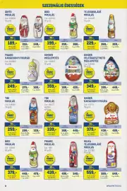 Metro akciós újság Oldal 8: KINDER Meglepetés €359,00, MILKA TEJCSOKOLÁDÉ MIKULÁS €559,00