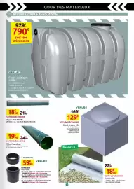 Catalogue Mr Bricolage page 3: VERLEO Fosse septique €790,00, Tube épandage €19,90