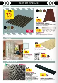 Catalogue Mr Bricolage page 4: Faitière pour plaques ondobitume €10,90, Ondobitume Plaque ondulée €17,90