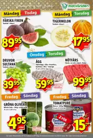 Matvärlden Tensta reklamblad vecka 39 Sida 2: ÄGG €59,95, TOMATPURÉ €15,00