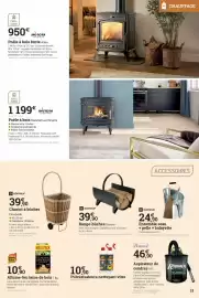 Catalogue Espace emeraude page 19: RIBITECH Aspirateur de cendres €46,90, INVICTA Poêle à bois fonte Altea €950,00