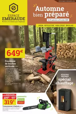 Espace emeraude (valable jusqu'au 10-10)