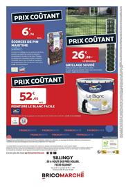Catalogue Bricomarché page 10: ECORCES DE PRIX COÛTANT 6€,744 ÉCORCES DE PIN MARITIME JARDIBEST 50 L JARDIBEST Convient en