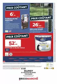 Catalogue Bricomarché page 10: ECORCES DE PRIX COÛTANT 6€,744 ÉCORCES DE PIN MARITIME JARDIBEST 50 L JARDIBEST Convient en