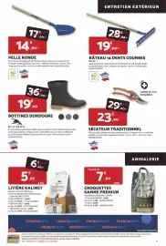 Catalogue Bricomarché page 9: revex ENTRETIEN EXTÉRIEUR ,90(5) 17% 14.900 € ,90(2) PELLE RONDE Avec son col de cygne, elle