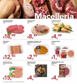 Volantino Migross Supermercati e Market Pagina 3: FETTINE DI SCAMONE DI BOVINO ADULTO al kg LONZA DI SUINO A TRANCIO al kg