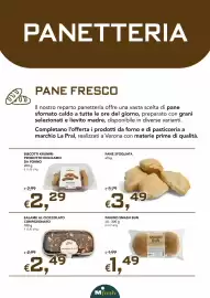 Volantino Migross Supermercati e Market Pagina 3: Smash Bun con fiocchi di patate €1,49, Salame al cioccolato La Pral €2,49