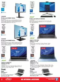 Volantino Vobis Pagina 2: INTEL CORE 15-13500HX RAM 8 GB SSD 512 GB WINDOWS intel 11 PRO CORE Windows 11 21 INTEL ULTRA 5