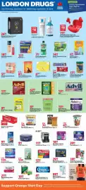 London Drugs flyer week 39 Page 1: Tampax Pearl Tampons €5,50, Reactine Allergy Extra Strength Liquid Gels €29,99