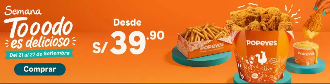 Catálogo Popeyes semana 39 Página 1