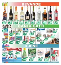 Volantino Il Castoro Supermercati Pagina 18: Whiskas temptation €1,29, Omino bianco additivo smacchiante €2,99