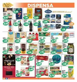 Volantino Il Castoro Supermercati Pagina 3: Polpa a pezzettoni De Cecco €1,99, Valfrutta passata al Vapore €1,99