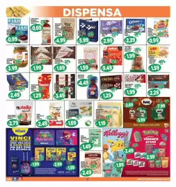 Volantino Il Castoro Supermercati Pagina 5: Kinder Pan di Cioccolato €2,49, Sant'angelo croissant senza latte e uova €1,99
