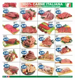 Volantino Il Castoro Supermercati Pagina 8: Bocconcini di suino €6,99, Bistecche di lombo di suino conf. famiglia €4,99