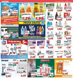 Volantino MA Supermercati Pagina 15: Vit Class I Giganti carta casa €3,49, Regina tovaglioli 5 stelle €1,19
