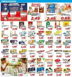 Volantino MA Supermercati Pagina 8: Cameo Muu Muu mini cioccolato vaniglia €1,99, Parmalat Zymil Yogurt Assortito €2,49