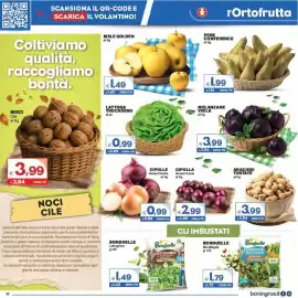 Volantino Boningros Cash and Carry Pagina 10: SCANSIONA IL QR-CODE E SCARICA IL VOLANTINO! + I'Ortofrutta MELE GOLDEN al Kg
