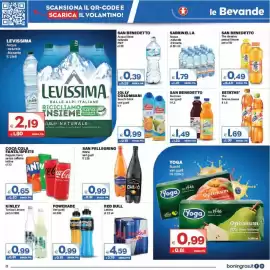 Volantino Boningros Cash and Carry Pagina 12: San Pellegrino Bibite €0,99