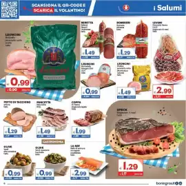 Volantino Boningros Cash and Carry Pagina 6: LEONCINI Botticella prosciutto cotto scelto l'etto SCANSIONA IL QR-CODE E