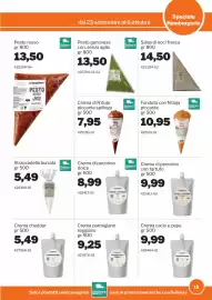 Volantino GrosMarket Pagina 15: Crema al Parmigiano Reggiano €9,25, Crema di pecorino dolce €8,99