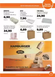 Volantino GrosMarket Pagina 21: The Wall Sacchetti antigrasso €24,90, Sacchetto carta delivery €6,89