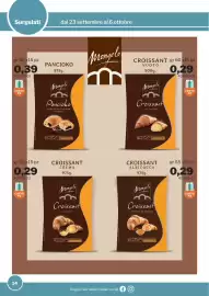 Volantino GrosMarket Pagina 14: Croissant Mongelos albicocca €0,29, Croissant con crema Mongelo €0,29
