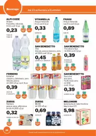 Volantino GrosMarket Pagina 26: Mirtilli ZUEGG €0,69, San Benedetto Thè diversi tipi €0,39