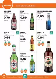 Volantino GrosMarket Pagina 30: Moretti Birra €0,84, Ceres Extreme Ten birra €1,15