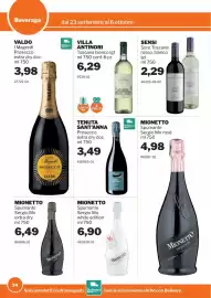 Volantino GrosMarket Pagina 34: Tenuta Sant'Anna Prosecco extra dry doc €3,49, Villa Antinori Toscana bianco igt €6,29