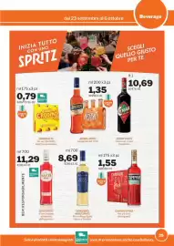 Volantino GrosMarket Pagina 35: Sarti Spritz Rosa €11,29, Campari Spritz €1,55