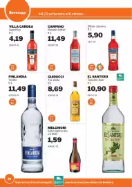 Volantino GrosMarket Pagina 36: El Santero tequila silver €10,90, Guiducci Tre stelle €8,69
