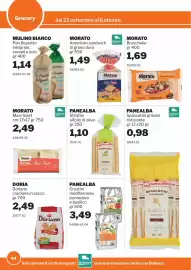 Volantino GrosMarket Pagina 44: Morato American sandwich €1,49, Stiratini all’olio di oliva Panealba €1,10
