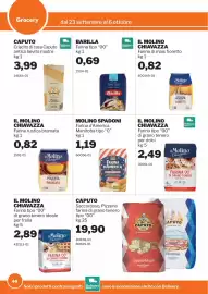 Volantino GrosMarket Pagina 46: Farina tipo "00" Barilla €0,69, Criscito di casa Caputo €3,99