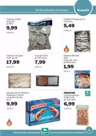 Volantino GrosMarket Pagina 5: Scampi Dromar €7,99, Frostar Code di gamberi €6,99