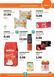 Volantino GrosMarket Pagina 55: Caffè in grani Costadoro €13,90, La dolce vita miele acacia €3,98