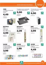 Volantino GrosMarket Pagina 59: Tovagliette nere in cartapaglia €5,90, Portaposate con tovagliolo neri in cartapaglia €6,90