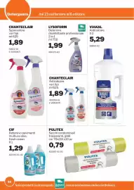 Volantino GrosMarket Pagina 62: Lysoform Detersivo disinfettante professionale €1,99