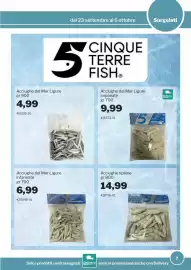 Volantino GrosMarket Pagina 7: Acciughe del Mar Ligure €4,99, Acciughe del Mar Ligure impanate Monterossine €9,99