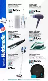 Volantino Ipercoop Pagina 10: Idropulsore Oral-B MD20 €69,90, Asciugacapelli Philips BHD340 €21,90