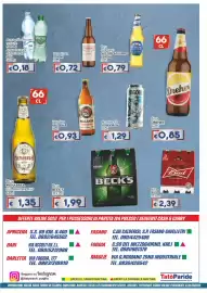 Volantino Italy Cash Pagina 16: Birra BUD €2,39, Weissbier Paulaner €0,93