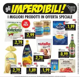 Volantino Pim Supermercati Pagina 2: Nostromo filetti di tonno €2,99, De Cecco polpa a pezzetttoni €1,99