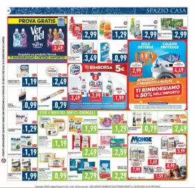 Volantino Pim Supermercati Pagina 23: Sole liquido piatti €1,29, Presto bicchieri €0,99
