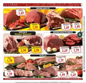 Volantino Pim Supermercati Pagina 4: LA CARNE DO BOVINO ADULTO STRACCETTI DI VITELLA 1,79 103049 STRACCETTI DI BOVING ADULTO