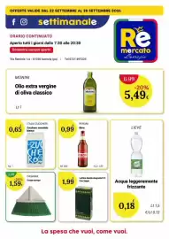 Volantino Re Mercato Lucrezia settimana 39 Pagina 2: Peroni Birra €0,99, Lattina banda stagnata €1,99