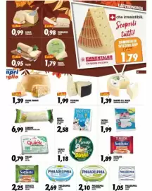 Volantino Compri Meglio Pagina 3: Philadelphia Light €2,69, HOTOS Formaggio Feta Greca €2,58