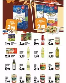 Volantino Compri Meglio Pagina 9: Pomodori secchi o.g. Ponti €2,39, Ponti carciofini tagliati €2,68