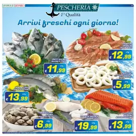 Volantino Idromarket Pagina 2: SUPERMERCATI IDROMARKET PESCHERIA* 1° Qualità Arrivi freschi ogni giorno! OMBRINE 1/2KG