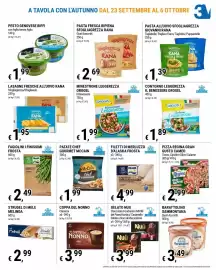 Volantino Tre Valli Supermercato Pagina 7: Lasagne fresche all'uovo Rana €1,95
